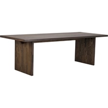 ROWICO tmavě hnědý dubový jídelní stůl EMMETT 240 x 95 cm