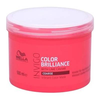 Wella Professionals Invigo Color Brilliance maska na barvené hrubé vlasy 500 ml