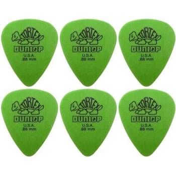 Dunlop 418R 0.88 Tortex Standard 6 Перце за китара (418R88-6PACK-SET)