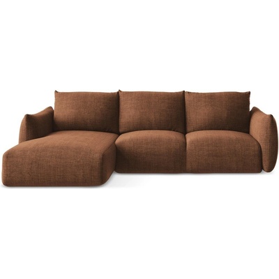 makamii Теракотен сгъваем ъглов диван (ляв ъгъл) Leila - Makamii (LEILA_LCF_43_P1_C2)