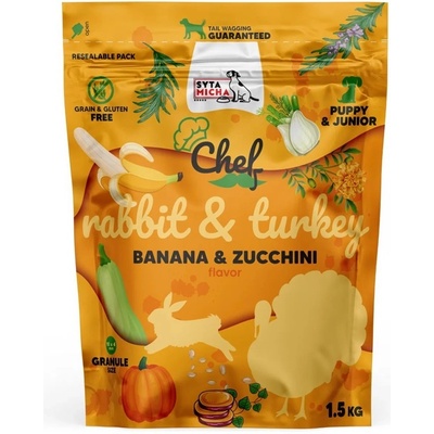 Syta Micha Chef Junior Králík s krůtím masem 1,5 kg