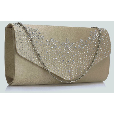 LS Fashion kabelka psaníčko LSE00300 NUDE
