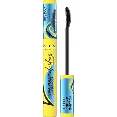Eveline Viva Volume Lashes Vodoodolná riasenka pre objem a natočenie rias 10 ml