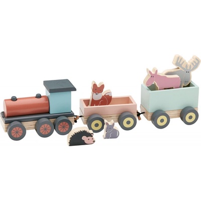 Kids concept vlak se zvířátky Edvin