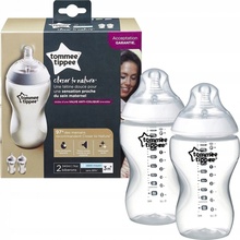 Tommee Tippee Láhve 3m+ růžové 340 ml 2ks v balení