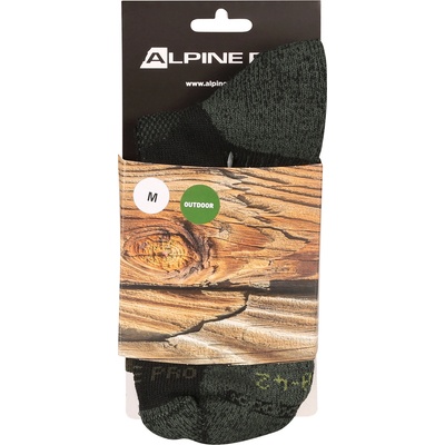 ALPINE PRO Антибактериални чорапи ALPINE PRO KEROWE черни ALPINE PRO | Cheren | МЪЖЕ | L