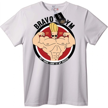NOONEBRAND Тениска Bravo YM Бицепси - XS, Black