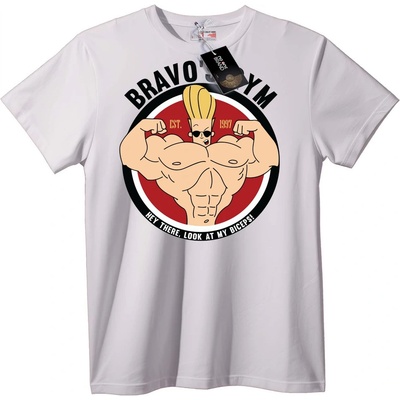 NOONEBRAND Тениска Bravo YM Бицепси - XS, Black