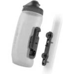 FIDLOCK Бутилка за вода за вода FIDLOCK Twist 590 + велосипед Base (прозрачна бяла)