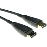 ACT Оптичен хибриден кабел ACT AK4031, DisplayPort 1.4 мъжко - DisplayPort 1.4 мъжко, 15 м, Черен (EWENT-ACT-CAB-AK4031) - itmode