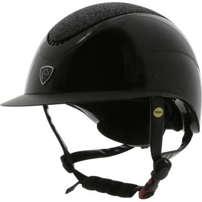 EQUITHEME Bezpečnostní helma Wings MIPS black glitter lamé – Zboží Mobilmania