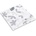 Sensillo Калъфка за клиновидна възглавница Sensillo - 38 х 30 cm, Grey Bundle (SILLO-205595)