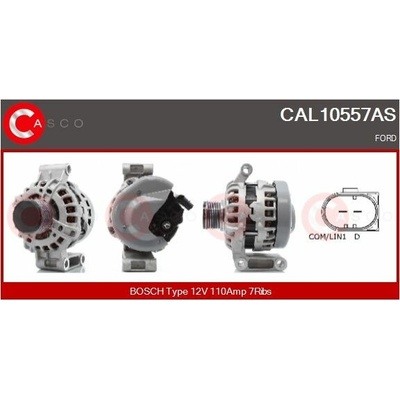 ALTERNATOR 12V 110A CAL10557AS