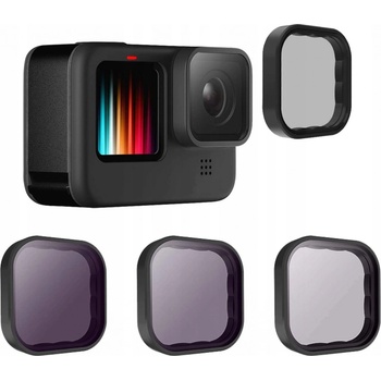 Telesin Súprava CPL + ND 8/16/32 teleseinových filtrov pre GoPro Hero 9 / Hero 10 GP-FLT-903