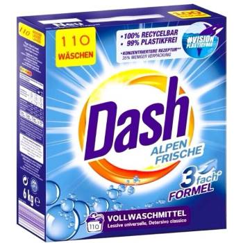 Dash Прах за пране Dash Alpen Frische универсал 110пр 5.5кг (4012400503452)