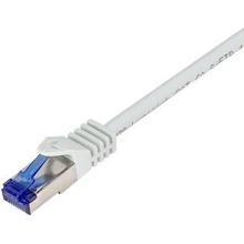 LogiLink C6A122S patch, CAT6A / S/FTP, RJ45, 30m, šedý