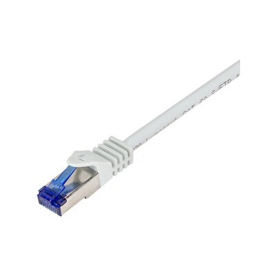LogiLink C6A122S patch, CAT6A / S/FTP, RJ45, 30m, šedý