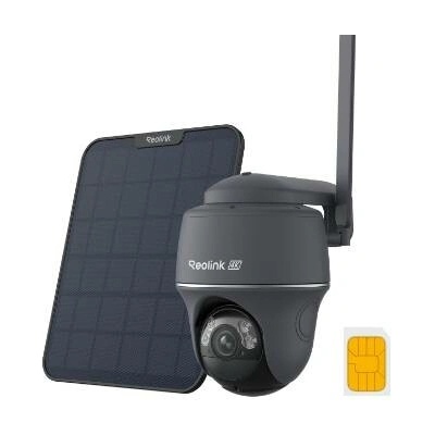 Reolink Go PT Ultra šedá + solární panel