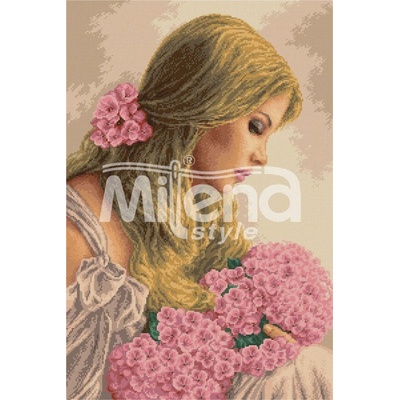 Milena Style Нежност - гоблен със схема конци Ariadna 1: 1