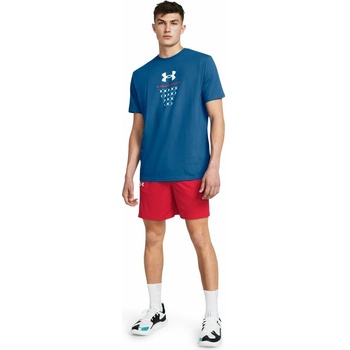 Under Armour Baseline Short Red White White