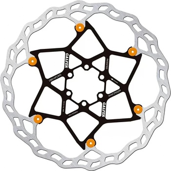 Galfer brzdový kotouč WAVE floating 203x2,0mm (oranžový) - 6 děr