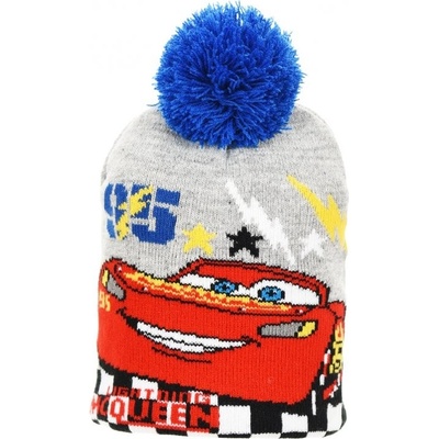 chlapecká zimní čepice Auta RH4237 šedá