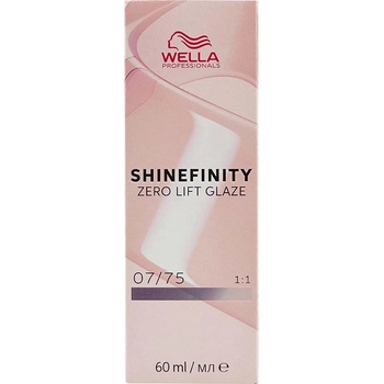 Wella Shinefinity Zero Lift Glaze Cool 07/75 Cool Raspberry Latte 60 ml