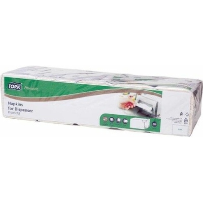 TORK Ubrousek do zásobníku 2V 21,3x33cm N4 systém Premium Xpressnap Extra Soft bílá 500ks