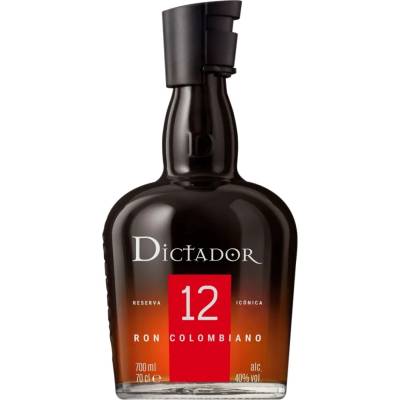 Dictador Rum 12y 40% 0,7 l (holá láhev)