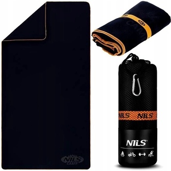 NILS Camp NCR12 Uterák čierno oranžový 180 x 100 cm