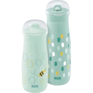 Nuk Комплект чаши 2 в 1 NUK - Mini-Me, зелен (10225336) - ozone