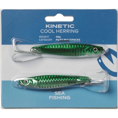 Kinetic pilker Cool Herring Green/Silver 2ks 60g