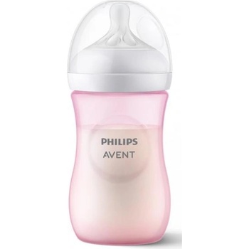 Philips Бутилка Natural Response 260 мл, 1м+ розова