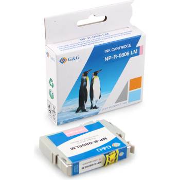 Compatible ГЛАВА ЗА EPSON STYLUS PHOTO R265 / R360 / RX560 / RX585 / RX685 / P50 / PX650 / PX660 / PX700 / PX710 / PX720 / PX800 / PX810 - Light magenta - T0806 LM - G&G