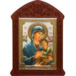  Богородица с младенец с mdf дърворезба (is31188-d)