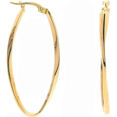 Šperk Holíč zlaté oválne náušnice ZN242