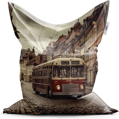 Sablio sedací vak classic Historický autobus 150x100 cm