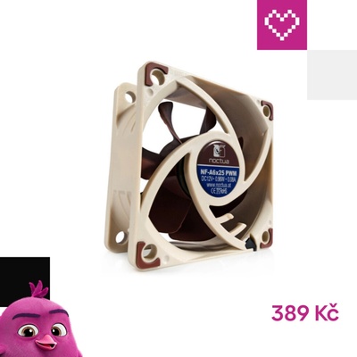 Noctua NF-A6x25 PWM – Zboží Živě