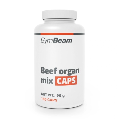 GymBeam Говежди нутриентен микс CAPS 180 капс