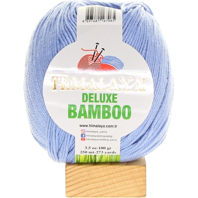 Himalaya Deluxe Bamboo nebeská modř 124-14