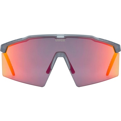 uvex Очила за колоездене Uvex Flowline Supravision Cat. 2 Cycling glasses - Smoke Matt / Mirror Red - размер One Size (205-6987-0111)