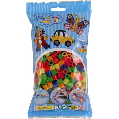 HAMA Zažehlovací korálky 500 ks Maxi H8472