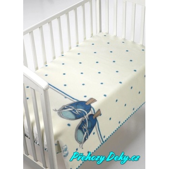 MORA deka botičky modrá