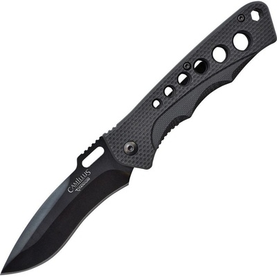 Nůž zavírací RAGE LINERLOCK hladké ostří ČERNÝ