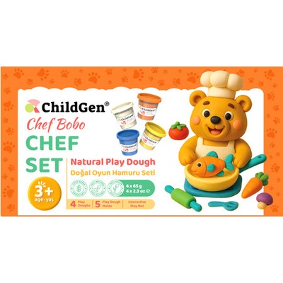 ChildGen Kreativní modelovací set Ovoce