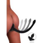 TABOOM Luxury Bondage Essentials Puppy Play Wiggle Tail Black