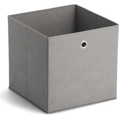 Zeller Úložný box vliesový šedý 28 x 28 x 28 cm