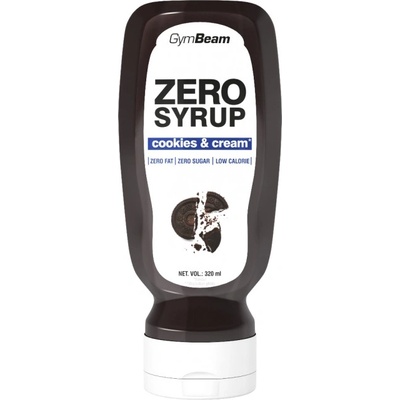 GymBeam Zero Syrup Cookies and Cream [320 мл] Бисквити и сметана