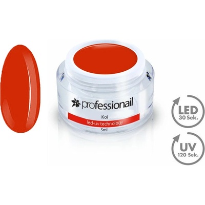 Professionail Farebný LED-UV gél Koi 5 ml
