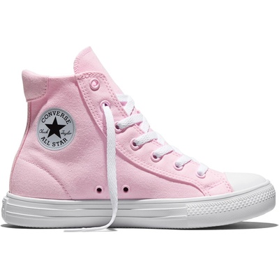 Converse Маратонки Converse Kids' Canvas High-Top Trainers - Bloom/White